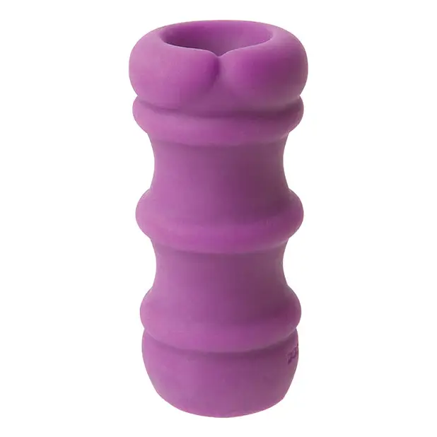 Mood Ultraskyn Thick Ribbed Stroker - Purple - Dolls & Masturbators
