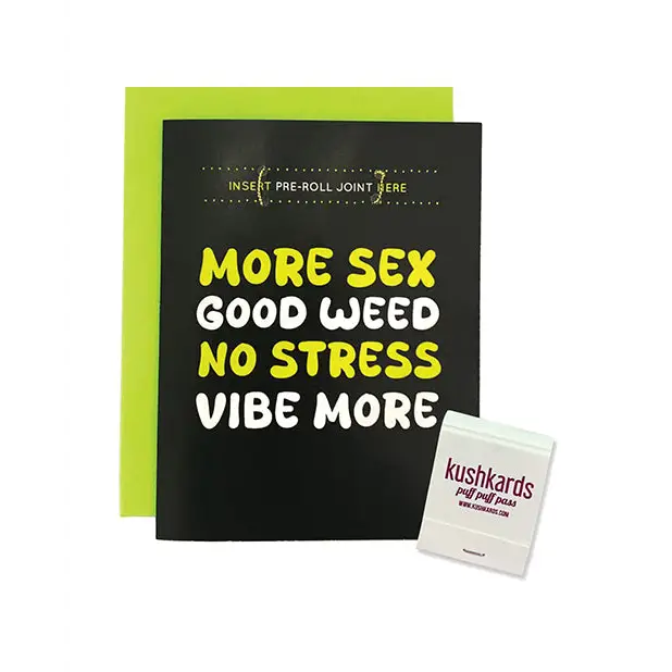 More Sex Greeting Card w/Matchbook - Bachelorette & Party Supplies