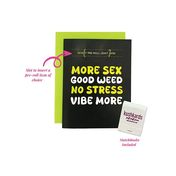 More Sex Greeting Card w/Matchbook - Bachelorette & Party Supplies