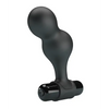 Mr. Play Silicone Anal Vibro Plug - Black - Anal Products