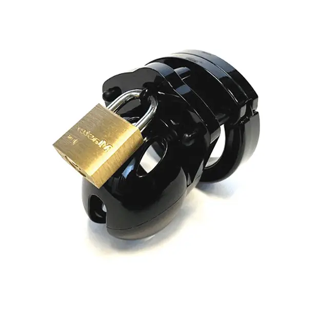 Mr. Stubb Cock Cage Kit - Black - Bondage Blindfolds & Restraints