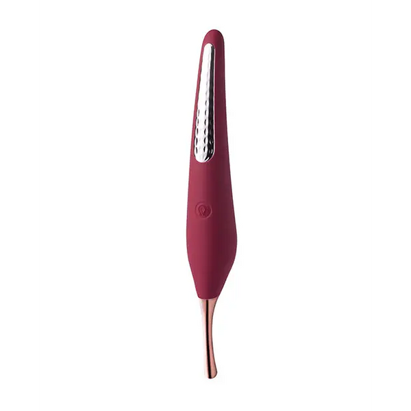 Ms. Honey Pinpoint Clit Vibrator & Nipple Stimulator - Red Wine - Vibrators