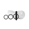 MSTR B8 Lip Service Vibrating Mouth Pack - Kit of 5 Clear - Dolls & Masturbators