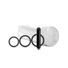 MSTR B8 Squeeze Vibrating Pussy Pack - Kit of 5 Clear - Dolls & Masturbators