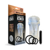 MSTR B8 Squeeze Vibrating Pussy Pack - Kit of 5 Clear - Dolls & Masturbators