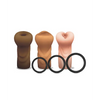 MSTR B8 Stroker Set w/C-Rings - Assorted Pack of 3 - Dolls & Masturbators