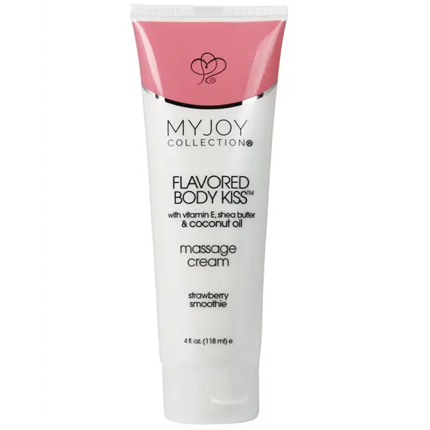 My Joy Collection Flavored Body Kiss - Strawberry - Massage Products