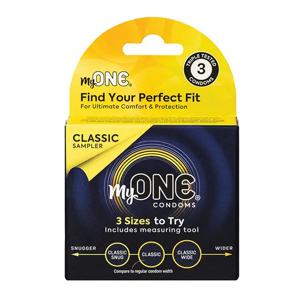 My One Classic Sampler Condoms - Pack of 3 - Condoms