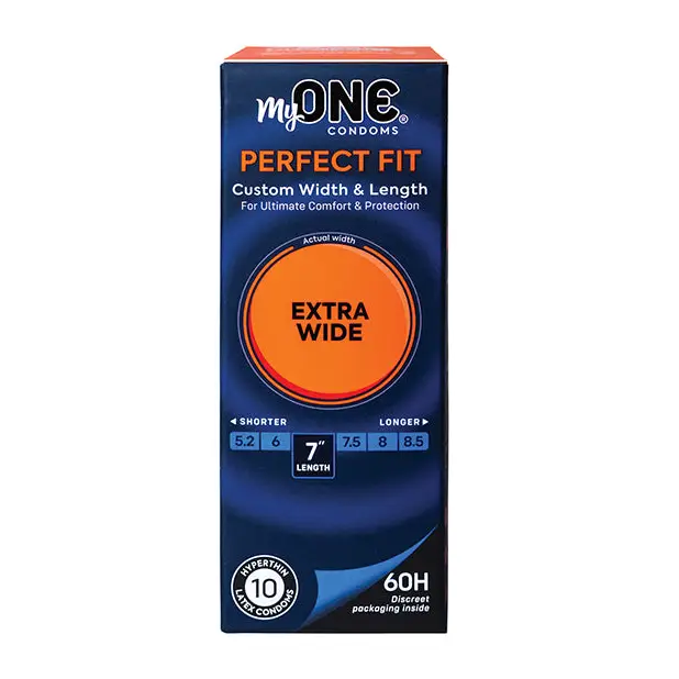My One Extra Wide Condoms - Pack of 10 - Condoms