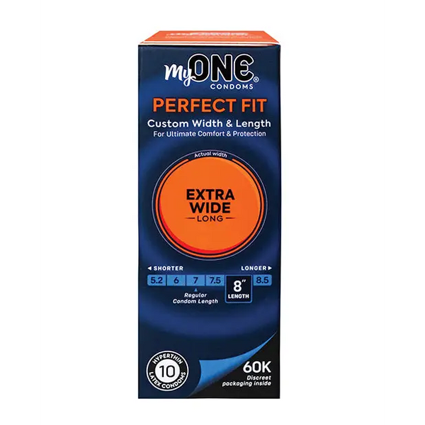 My One Extra Wide & Long Condoms - Pack of 10 - Condoms