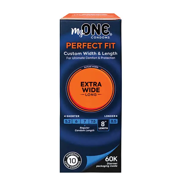 My One Extra Wide & Long Condoms - Pack of 10 - Condoms