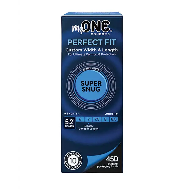 My One Super Snug Condoms - Pack of 10 - Condoms