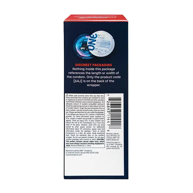 My One Super Wide Condoms - Pack of 10 - Condoms