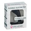 Mystim Flexing Flavio eStim Silicone Prostate Stimulator - Black - Stimulators