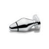 Mystim Little John Buttplug Small Aluminum - Silver - Stimulators