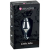 Mystim Little John Buttplug Small Aluminum - Silver - Stimulators