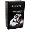Mystim Pubic Enemy #2 Cock Cage - Clear - Stimulators