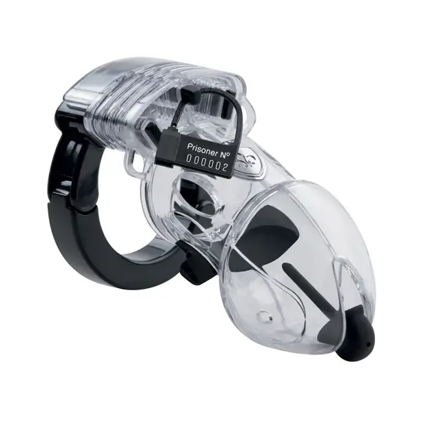 Mystim Pubic Enemy #2 Cock Cage - Clear - Stimulators