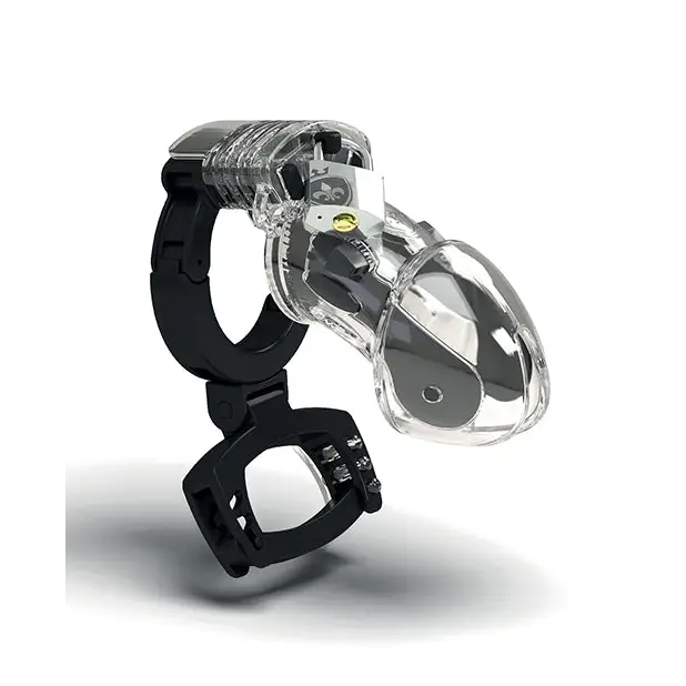 Mystim Pubic Enemy No. 3 Cock Cage - Clear - Stimulators