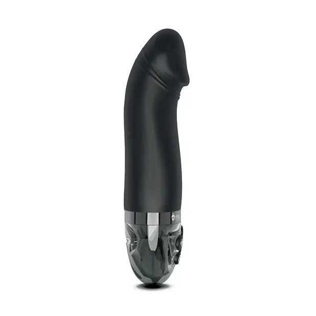 Mystim Real Deal Neal eStim Realistic Vibrator - Black - Stimulators