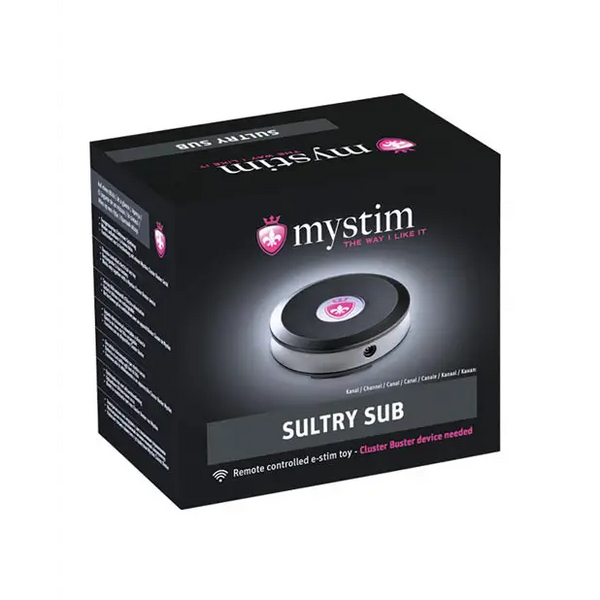 Mystim Sultry Subs Receiver Channel 2 - Black - Stimulators