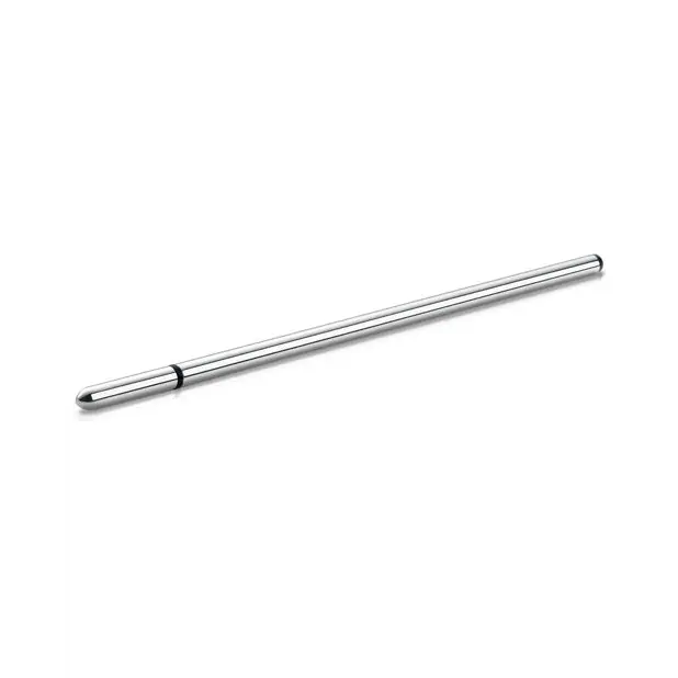 Mystim Thin Finn eStim Urethral Sound - Silver - Stimulators