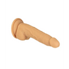 Naked Addiction 8’’ Dual Density Silicone Dildo - Caramel - Dongs & Dildos