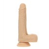 Naked Addiction The Freak 7.5’’ Rotating & Thrusting Vibrating Dong - Ivory - Dongs & Dildos