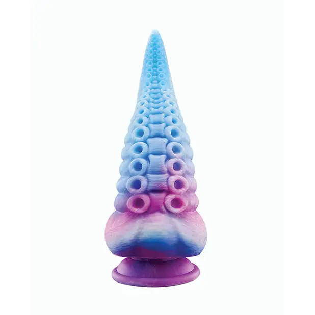 Namy Tentacle Shape Suction Cup Dildo - Multi Color - Dongs & Dildos