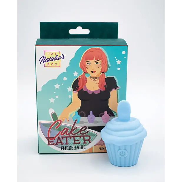 Natalie’s Toy Box Cake Eater Cupcake Flicker - Blue - Stimulators