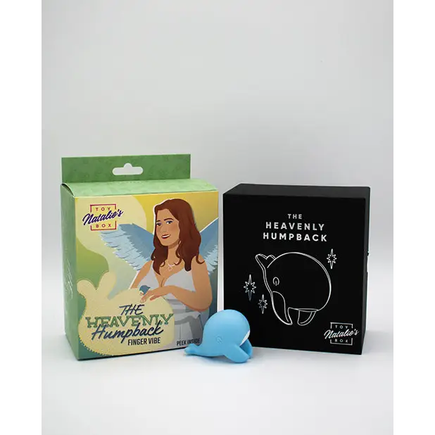 Natalie’s Toy Box Heavenly Humpback Finger Vibe - Blue - Vibrators