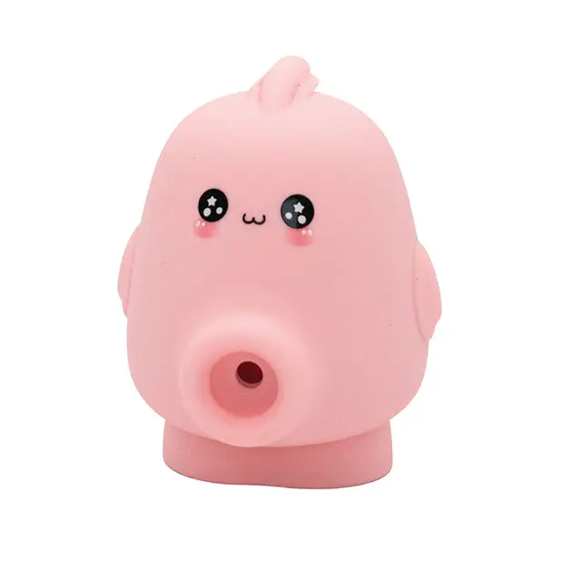 Natalie’s Toy Box Kawaii Kiss Clit Flicker & Air Stimulator - Pink - Stimulators