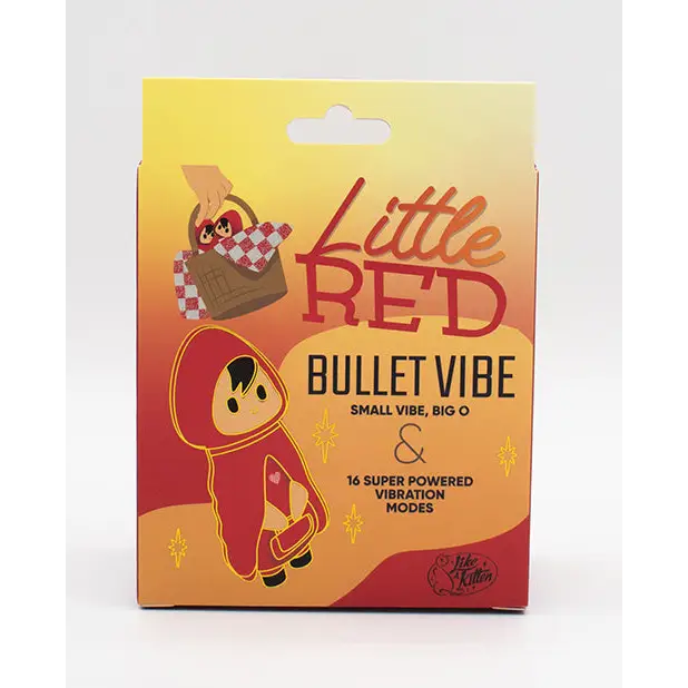 Natalie’s Toy Box Little Red Bullet Vibrator - Red - Stimulators