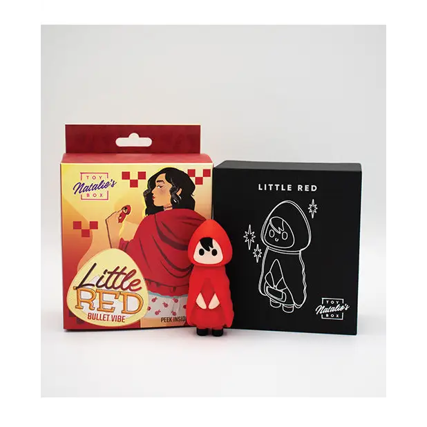 Natalie’s Toy Box Little Red Bullet Vibrator - Red - Stimulators
