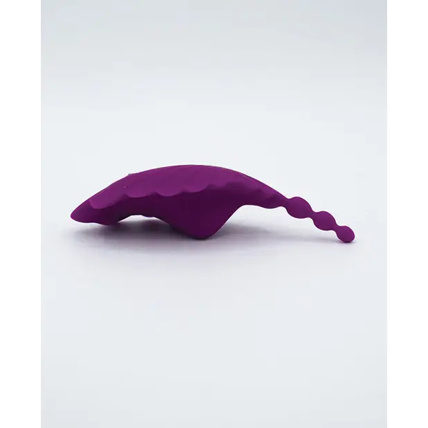 Natalie’s Toy Box Shell Yeah! Remote Controlled Wearable Panty Vibrator - Purple - Stimulators