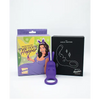 Natalie’s Toy Box The Cock Hopper Cock Ring & Bullet Vibrator - Purple - Penis Enhancement