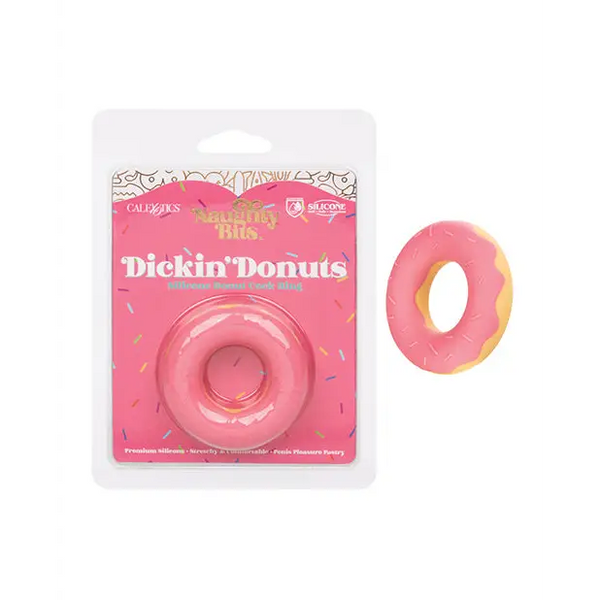 Naughty Bits Dickin’ Donuts Silicone Donut Cock Ring - Penis Enhancement
