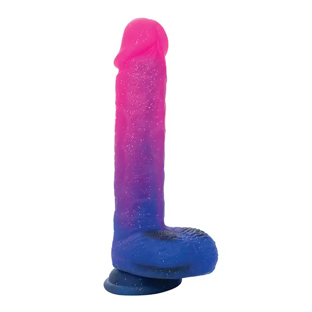 Naughty Bits Ombre Hombre XL Vibrating Dildo - Vibrators