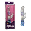 Naughty Bits Party in My Pants Jack Rabbit Vibrator - Multi Color - Vibrators