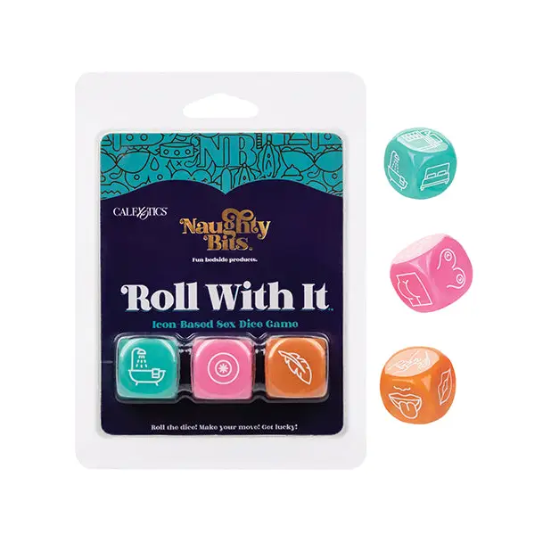 Naughty Bits Roll With It Icon Based Sex Dice - Games for Romance & Couples