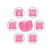 Naughty Bits Roll With It Icon Based Sex Dice - Games for Romance & Couples