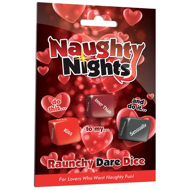 Naughty Nights Raunchy Dare Dice - Games for Parties