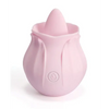 Nectar Clit Licking Rose Vibrator - Pink - Stimulators