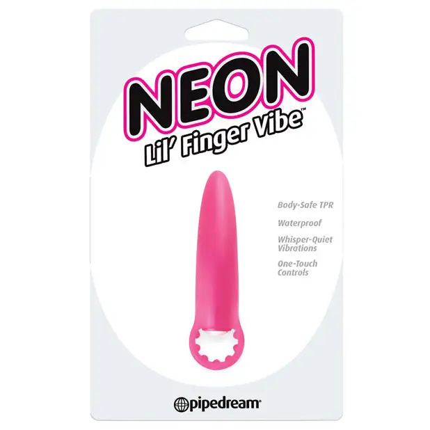 Neon Luv Touch Lil’ Finger Vibe - Pink - Stimulators