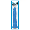 Neon Luv Touch Silicone Wall Banger - Blue - Dongs & Dildos
