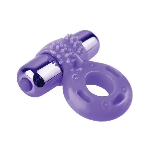Neon Luv Touch Vibrating Couples Kit - Purple - Vibrators