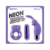 Neon Luv Touch Vibrating Couples Kit - Purple - Vibrators