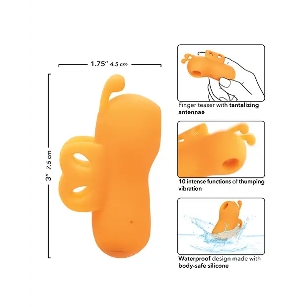 Neon Vibes The Buzzing Vibe - Orange - Stimulators