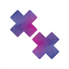 Neva Nude Chameleon Color Changing X Factor Pasties - Pink/Purple - Lingerie - Packaged