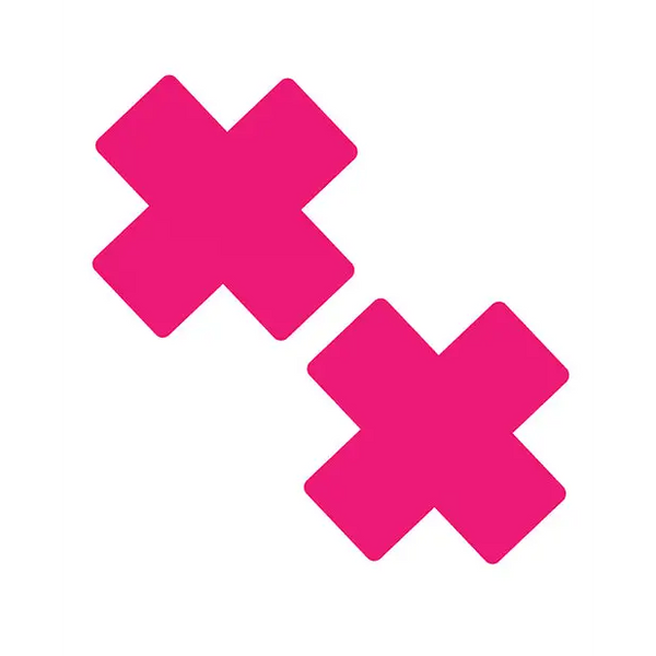Neva Nude Temperature Reactive X Factor Pasties - Neon Pink - Lingerie - Packaged